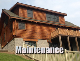  Pinehurst, North Carolina Log Home Maintenance